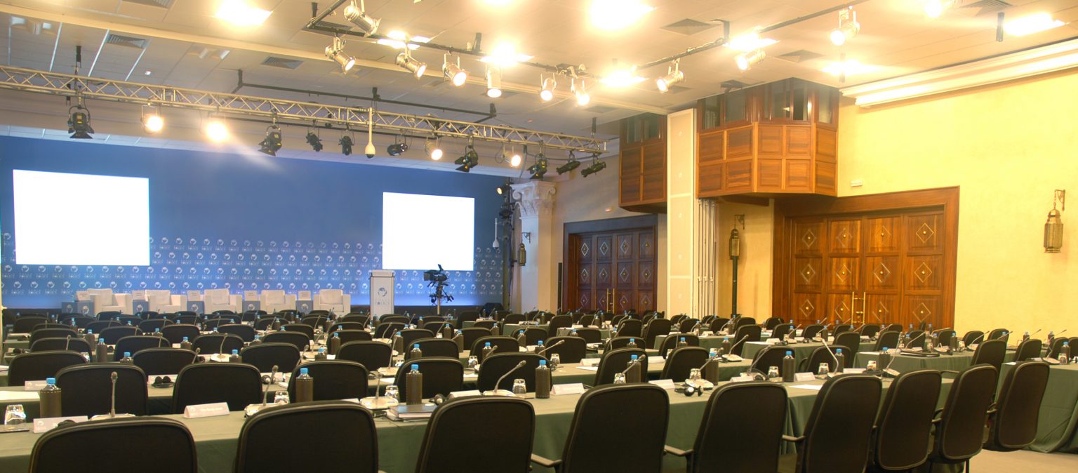 Salle de présentation pour séminaire à Marrakech