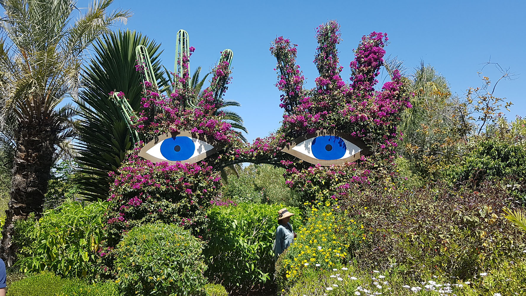 Jardin anima à Marrakech